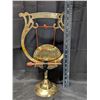Image 3 : Table gong brass Antique style with mallet