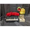Image 1 : Antique Phones (piano, Space Bug Thing, and red phone w/o Base)