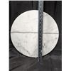 Image 2 : Round Marble Table (Good Condition) with metal stand detached (Broken off)