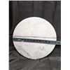 Image 3 : Round Marble Table (Good Condition) with metal stand detached (Broken off)