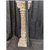 Image 2 : Vintage Scroll Column 8"x28.5" Tall (Chipped, otherwise good)