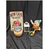 Image 1 : Misc. Lot (Vase, Salt And Pepper Shakers, Disney 7 Dwarf Nome statue, etc.)