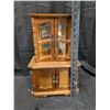 Image 6 : Small Jewelry Dresser And mirror inside 17"x10"/"Roses" No.8 Painting and frame 21"x16"