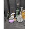Image 3 : Misc. Lot (Bells, Perfumes, Metal Tin box, metal purse decor, etc.)