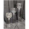 Image 1 : (3) tall Candle glass holders