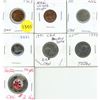 Image 1 : 1969, 2006 Canadian One Cent - 2016, 2021 Canadian Ten Cents - 1971, 1993 Canadian Twenty-Five Cents