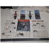 Image 2 : 5 Different Motorcycle Sales Brochures - Honda, Harley Davidson, Yamaha