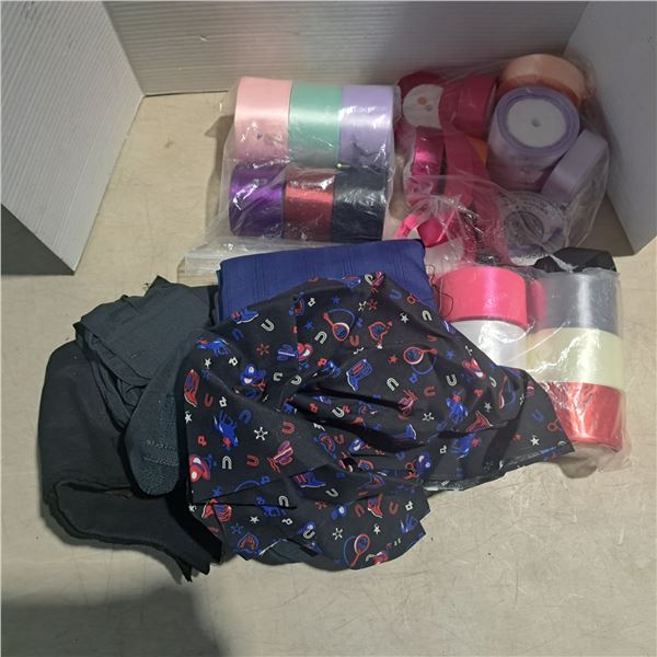 Ribbons and table cloths
