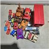 Various toy cars