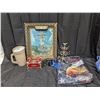 Image 1 : MISC. Lot of items (Plastic Pitcher, Plastic Tissue Box, Jesus Holographic Picture, and etc.)