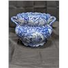 Vintage Bombay Blue and White Chinoiserie Planter (11"x7" Tall)