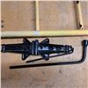Image 2 : Jack and tire iron and metal ladder- 53" long