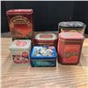 Image 1 : Lot of 6 various tins