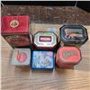 Image 2 : Lot of 6 various tins
