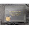 Image 2 : (3) In Memoriam Princess Diana Stamps, Coin (Queen of Hearts) and Card