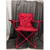 Image 2 : (2) Ozark Trail Deluxe Folding Chairs (Red and Green) w/ Carrying Bags