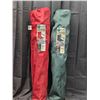 Image 5 : (2) Ozark Trail Deluxe Folding Chairs (Red and Green) w/ Carrying Bags