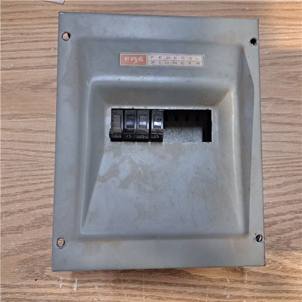 Small breaker panel- 70AMP and 3 wire