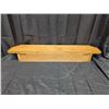 Image 3 : (2) Wall Shelfs (32.5"x6.5"x5" Tall) (16"x5"x3" Tall) w/ (8) Wooden Spindle Variety