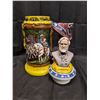 Image 2 : Vintage Ceramic Beer stein Ft. Robert E.Lee (RARE)