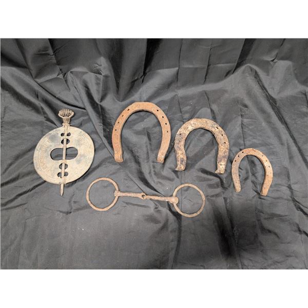 Vintage Horse Shoes Different Sizes