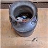 Image 1 : Antique milk can full of matches