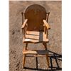 Image 5 : vintage wooden high chair