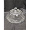 Image 6 : (2) Metal Small Pots, Glass round butter Tray, (2) Glass decor Holders