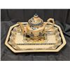 Image 1 : Ceramic Vintage Tea pot W/ Lid/ Vintage Ceramic Tray/Platter