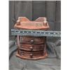 Image 4 : Vintage wooden Miniature Chest Drawers for Jewelry