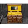 Image 2 : Large Wooden Musical Gunther Jewelry Box (Music Box does not work)
