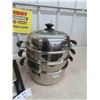 Image 5 : Bravetti 2 Compartment Steam Cooking Pot 