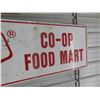 Image 3 : Co-op Food Mart Signs 24'' x 72'' Wood 