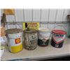 Image 1 : (4) 5 Gallon Pails : BA, White Rose, Shell 