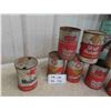 Image 3 : 19 Quartz Oil Cans : Gulf, Mobil, John Deere, Coop