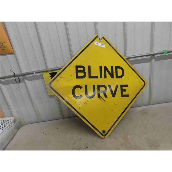 24'' Curved Sign 