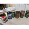 Image 4 : 16 Oil Cans, Various Brands 