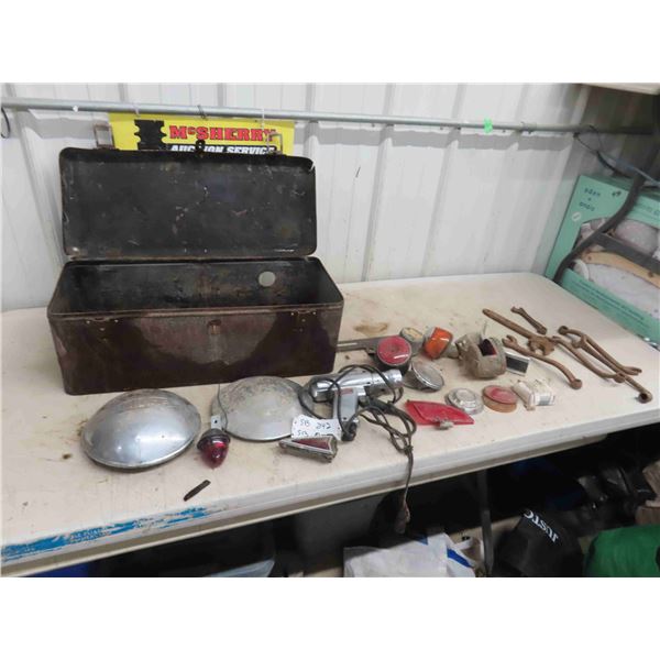 Old Wrenches, Old Auto Lights & More 