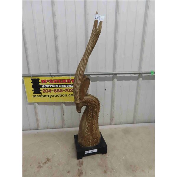 Antelope Statue 36'' Tall 