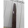 Image 3 : Old Wood Saw 60'' Long 
