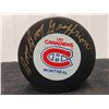 Image 2 : Signed Bernie Boom Boom Geoffrion Puck