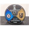 Image 2 : Winnipeg Jets 2018 Western Conference Final Puck