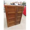 Image 6 : 2 Oak Filing Cabinets (Selling Together) No 