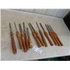 Image 1 : Set of 12 Wood Lathe Carving Chisels 