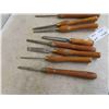 Image 4 : Set of 12 Wood Lathe Carving Chisels 
