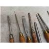 Image 6 : Set of 12 Wood Lathe Carving Chisels 