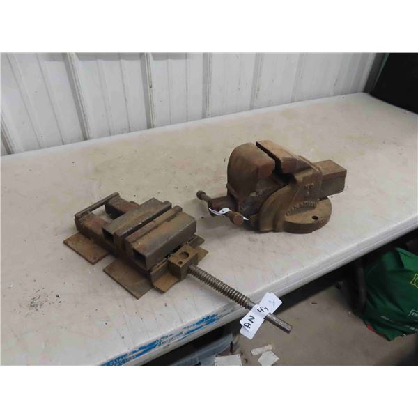 Canadian No.4 Vice - Has Been Welded, Drill Press 