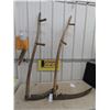 Image 1 : 2 Wood Handled Scythes