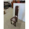 Image 1 : Carved Back Victorian Style Chair