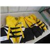 Image 3 : 3 Life Jackets Sized Small, Large & X-Large